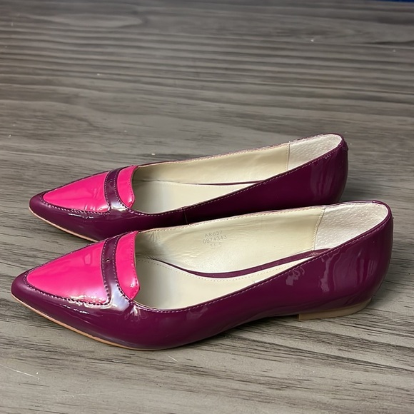 BODEN LEATHER POINTY TOE FLATS 6 - Picture 6 of 16